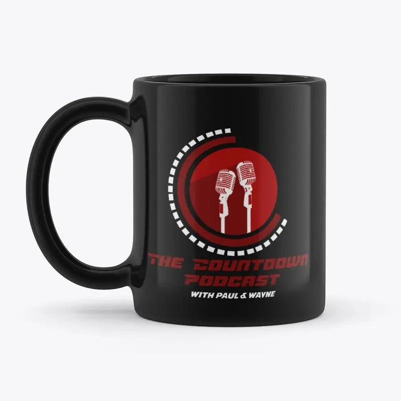 The Countdown Black Mug